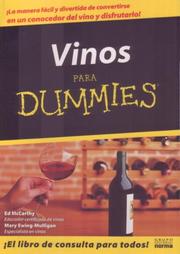 Cover of: Vino Para Dummies/wine For Dummies by Ed McCarthy, Mary Ewing-Mulligan