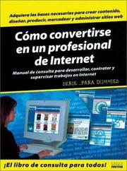 Cover of: Como Convertirse En Un Profesional de Internet