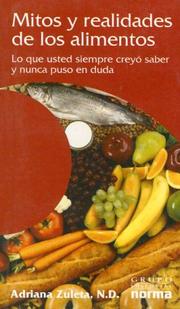 Cover of: Mitos y Realidades de Los Alimentos