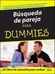 Cover of: Busqueda De Parejas Para Dummies/searching for a Partner for Dummies by Joy Browne