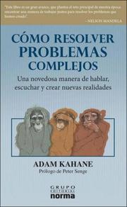 Cover of: Como Resolver Problemas Complejos