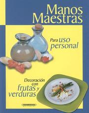 Cover of: Para Uso Personal: Decoracion con Frutas y Verhardbounds (Manos Maestras)