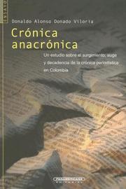 Cover of: Cronica Anacronica by Donaldo Donado