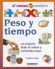 Cover of: Peso y tiempo (Jovenes Cientificos)