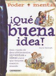 Cover of: Que buena idea!/ Great Idea! (Poder Mental) by David Stewart