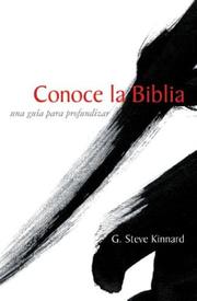 Cover of: Conoce la Biblia: Una guia para profundizar