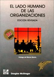 Cover of: El Lado Humano De Las Organizaciones