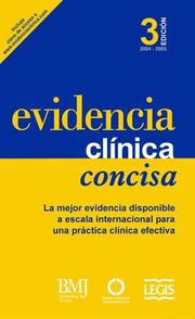 Cover of: Evidencia Clinica 3 - Concisa by Medical Journal British