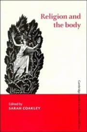 Cover of: Religion and the body