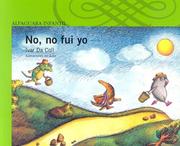 Cover of: No, No Fui Yo