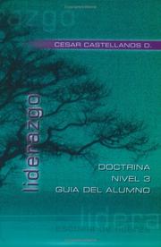 Cover of: Liderazgo by Cesar G. Castellanos, Cesar G. Castellanos