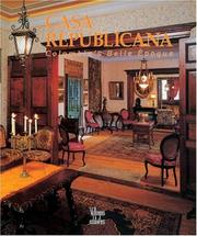Cover of: Casa Republicana: Columbia's Belle Epoque
