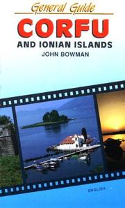 Cover of: Corfu and Ionian Islands