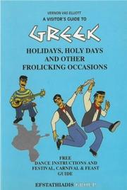 Cover of: A Visitor's Guide to Greek Holidays