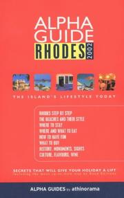 Cover of: Rhodes (Alpha Guides)