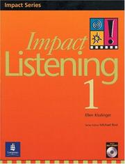 Cover of: Impact Listening 1: Beginning (Student Book with Self-Study Audio CD)