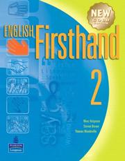 Cover of: English Firsthand 2 with Audio CD: New Gold Edition (2nd Edition)