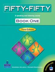 Cover of: Fifty-Fifty, Book One: A Speaking and Listening Course (3rd Edition)