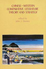 Cover of: Chinese-Western Comparative Literature | John J. Deeney
