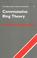 Cover of: Commutative Ring Theory (Cambridge Studies in Advanced Mathematics)