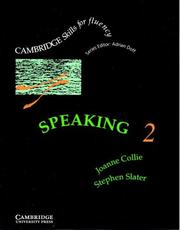 Cover of: Speaking 2 Student's book: Intermediate