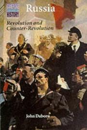 Cover of: Russia: revolution and counter-revolution, 1917-1924