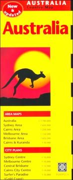 Cover of: Australia Travel Map