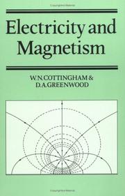 Cover of: Electricity and magnetism by W. N. Cottingham
