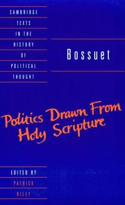 Cover of: Politics drawn from the very words of Holy Scripture