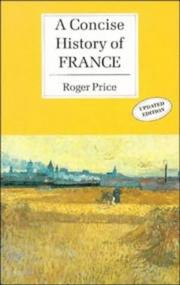 Cover of: A concise history of France by Price, Roger