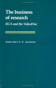 Cover of: The Business of Research: RCA and the VideoDisc (Studies in Economic History and Policy: USA in the Twentieth Century)