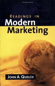 Cover of: Readings in Modern Marketing
