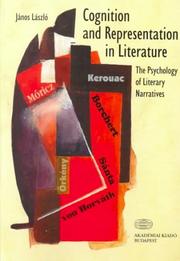 Cover of: Cognition and Representation in Literature: The Psychology of Literary Narratives