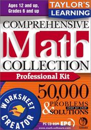 Cover of: Comprehensive Math Collection Professional Kit