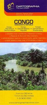 Cover of: Democratic Repuplic of Congo Map by Cartographia