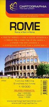 Cover of: Rome Map