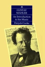 Gustav Mahler by Deryck Cooke