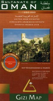 Cover of: Sultanate of Oman Map by Gizi Map