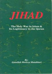 Cover of: Jihad by Murtaza Mutahhari