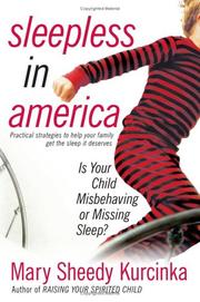 Cover of: Sleepless in America by Mary Sheedy Kurcinka