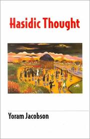 Cover of: Hasidic Thought