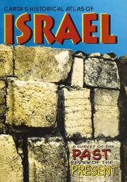 Cover of: Carta's Historical Atlas of Israel