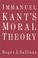 Cover of: Immanuel Kant's moral theory