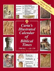 Cover of: Carta's Illustrated Calendar of Biblical Times