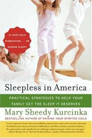 Cover of: Sleepless in America by Mary Sheedy Kurcinka