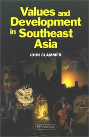 Cover of: Values & Development in Southeast Asia