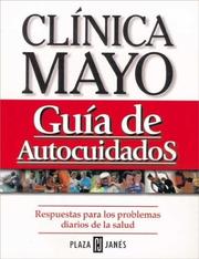 Cover of: Clinica Mayo - Guia de Autocuidados by Philip T. Hagen