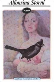 Cover of: Alfonsina Storni: Poesa  by Alfonsina Storni