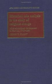 Cover of: Historical role analysis in the study of religious change: mass educational development in Norway, 1740-1891