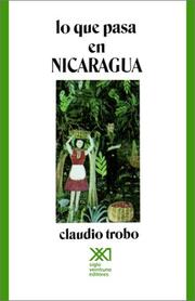 Cover of: Lo Que Pasa En Nicaragua